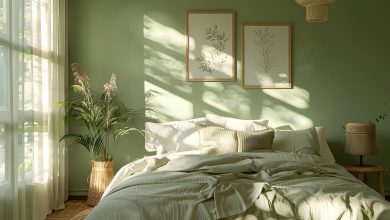 Photo of Спальня с элементами природы